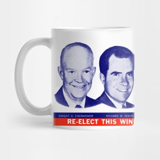 1956 Vote Ike and Dick Mug